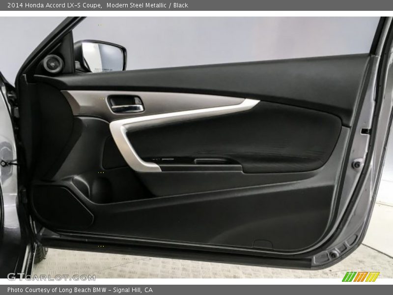 Modern Steel Metallic / Black 2014 Honda Accord LX-S Coupe