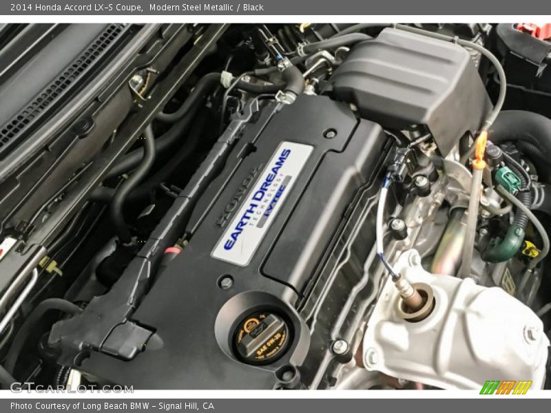 Modern Steel Metallic / Black 2014 Honda Accord LX-S Coupe