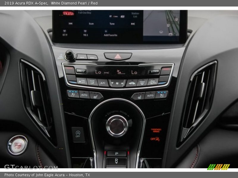 White Diamond Pearl / Red 2019 Acura RDX A-Spec