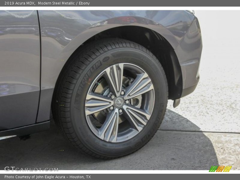 Modern Steel Metallic / Ebony 2019 Acura MDX