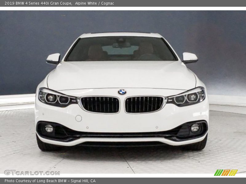 Alpine White / Cognac 2019 BMW 4 Series 440i Gran Coupe