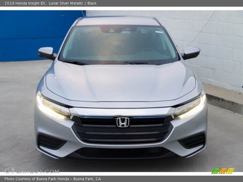 Lunar Silver Metallic / Black 2019 Honda Insight EX