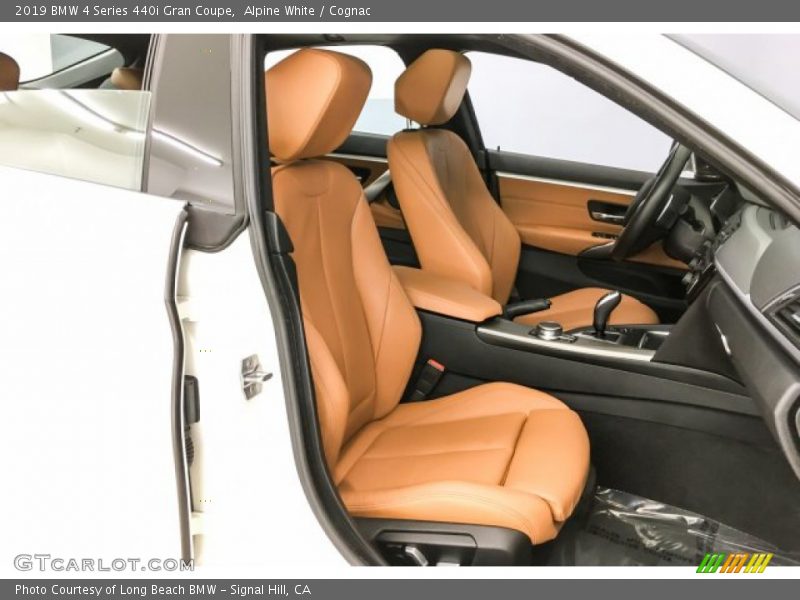 Alpine White / Cognac 2019 BMW 4 Series 440i Gran Coupe