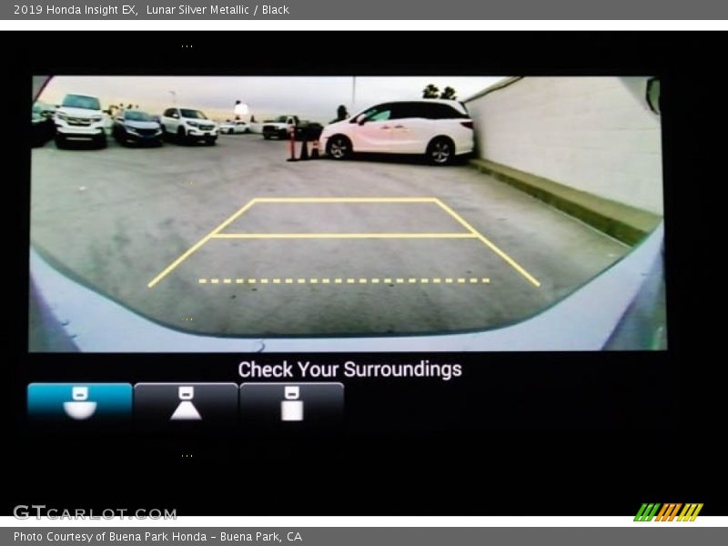 Lunar Silver Metallic / Black 2019 Honda Insight EX