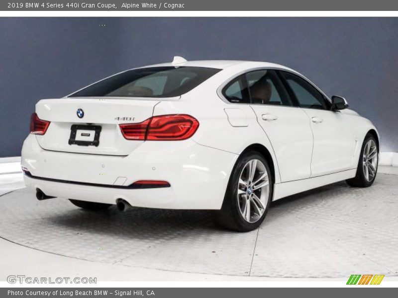 Alpine White / Cognac 2019 BMW 4 Series 440i Gran Coupe