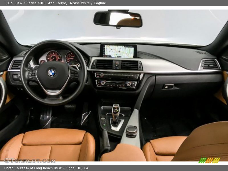 Alpine White / Cognac 2019 BMW 4 Series 440i Gran Coupe