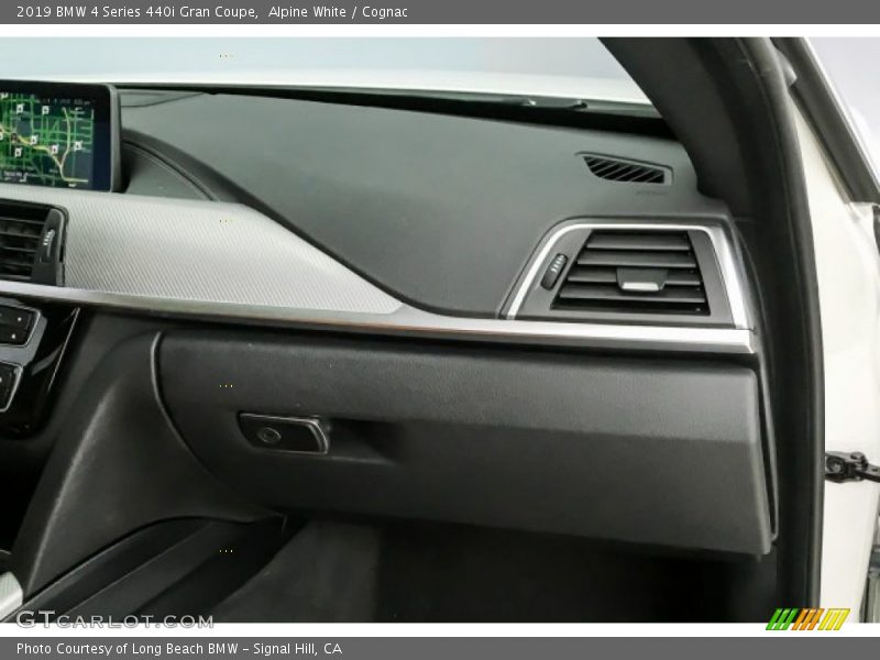 Alpine White / Cognac 2019 BMW 4 Series 440i Gran Coupe
