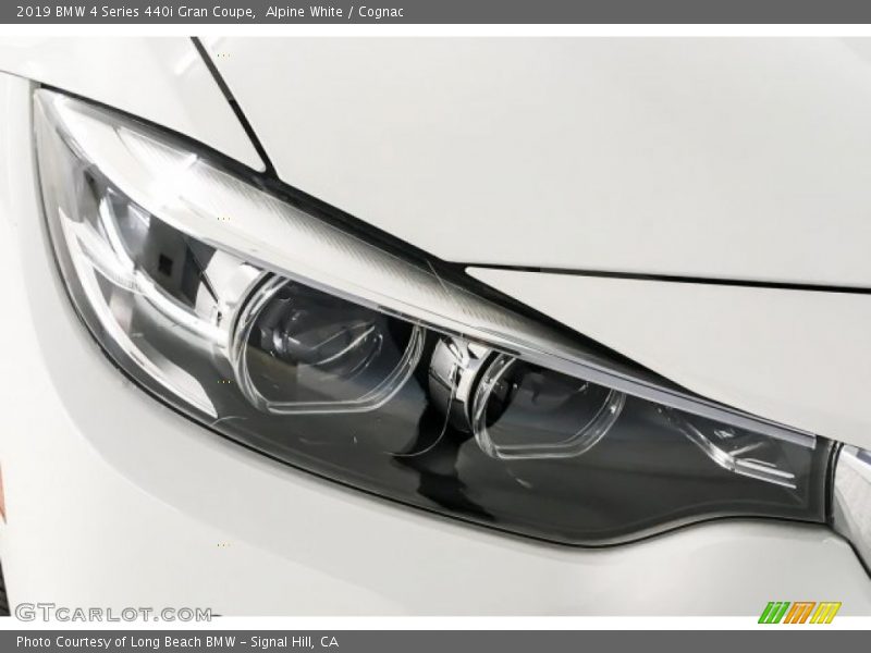Alpine White / Cognac 2019 BMW 4 Series 440i Gran Coupe