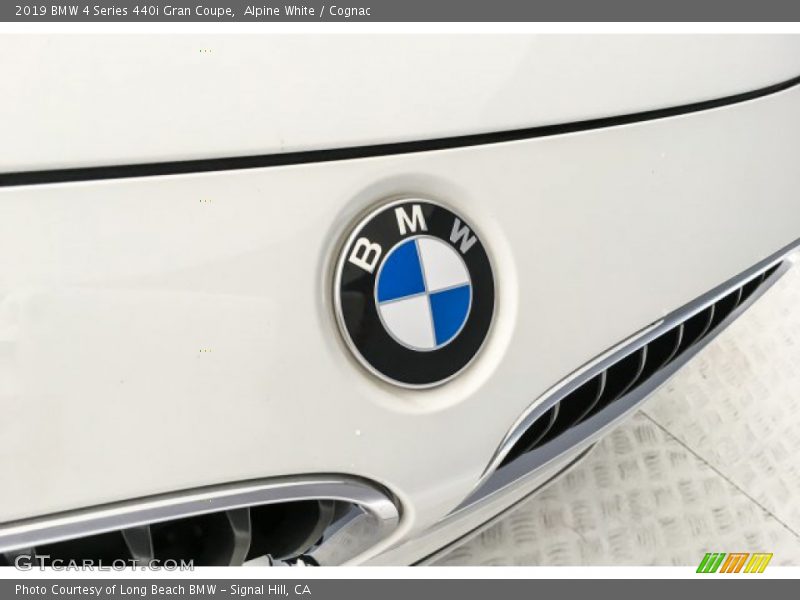 Alpine White / Cognac 2019 BMW 4 Series 440i Gran Coupe