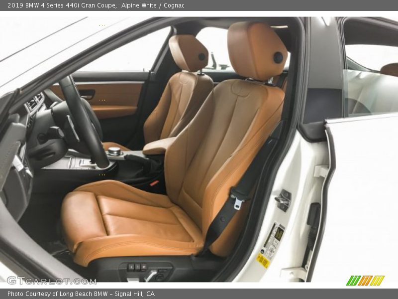 Alpine White / Cognac 2019 BMW 4 Series 440i Gran Coupe
