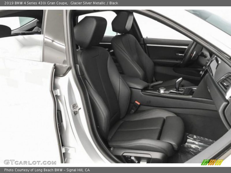 Glacier Silver Metallic / Black 2019 BMW 4 Series 430i Gran Coupe