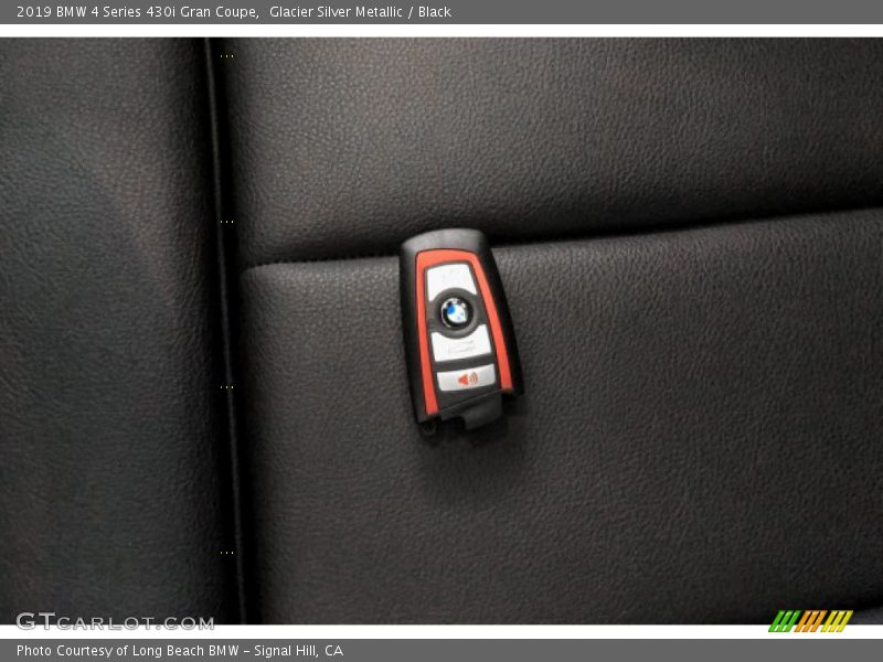 Glacier Silver Metallic / Black 2019 BMW 4 Series 430i Gran Coupe