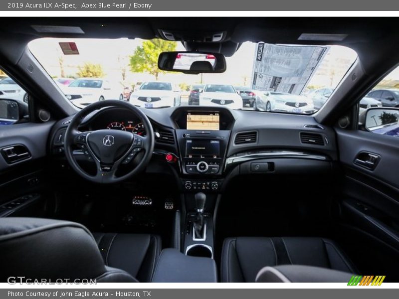 Apex Blue Pearl / Ebony 2019 Acura ILX A-Spec