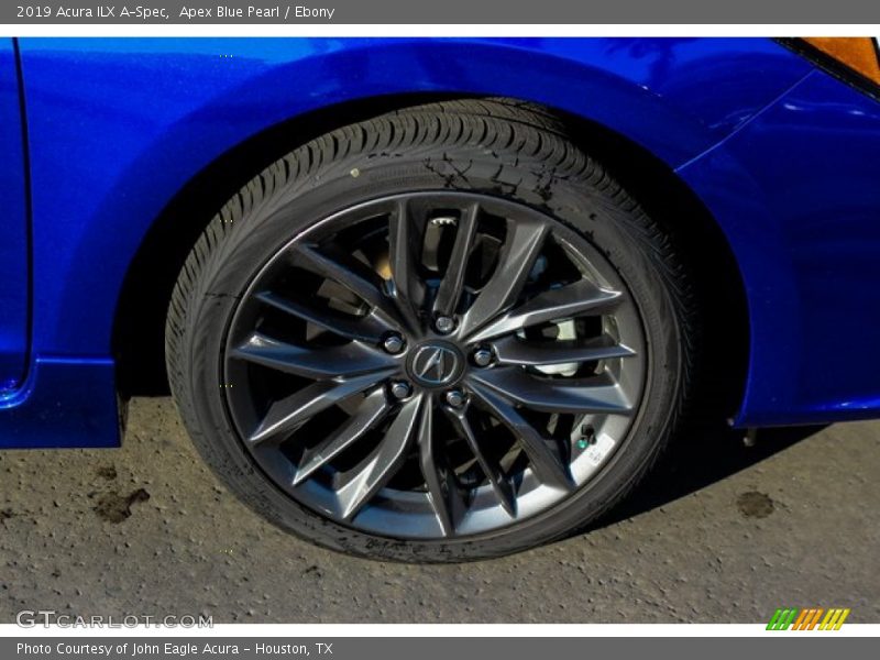 Apex Blue Pearl / Ebony 2019 Acura ILX A-Spec