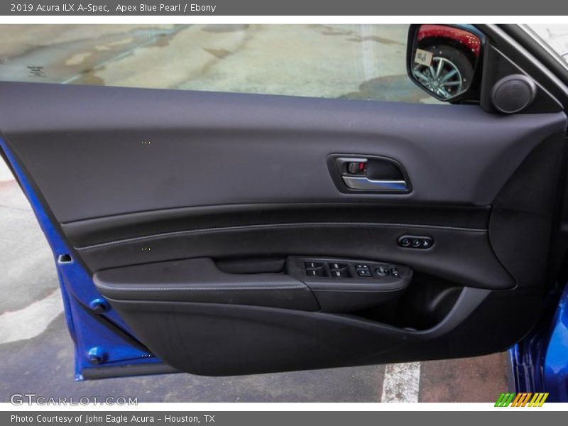 Apex Blue Pearl / Ebony 2019 Acura ILX A-Spec