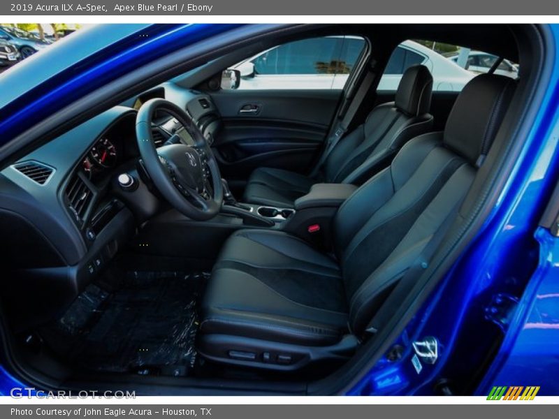 Apex Blue Pearl / Ebony 2019 Acura ILX A-Spec