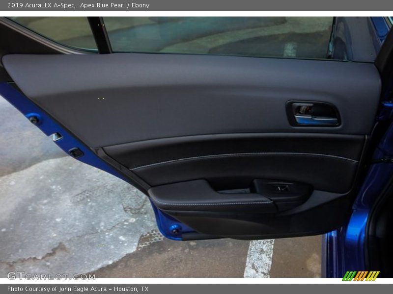 Apex Blue Pearl / Ebony 2019 Acura ILX A-Spec