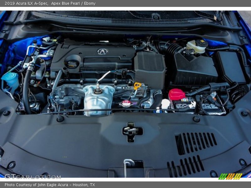 Apex Blue Pearl / Ebony 2019 Acura ILX A-Spec