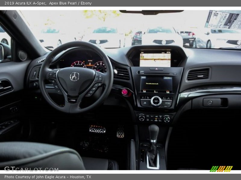 Apex Blue Pearl / Ebony 2019 Acura ILX A-Spec