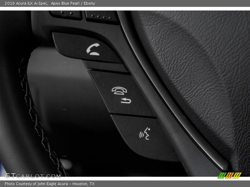 Apex Blue Pearl / Ebony 2019 Acura ILX A-Spec