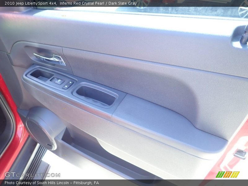 Inferno Red Crystal Pearl / Dark Slate Gray 2010 Jeep Liberty Sport 4x4