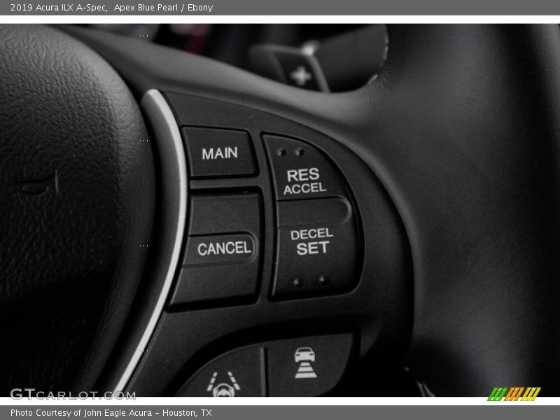 Apex Blue Pearl / Ebony 2019 Acura ILX A-Spec