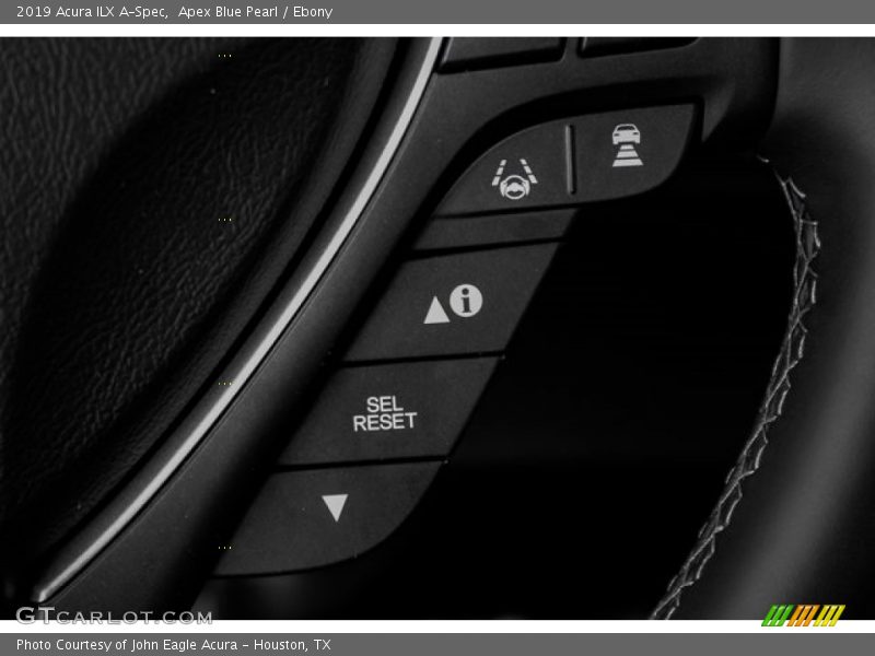 Apex Blue Pearl / Ebony 2019 Acura ILX A-Spec