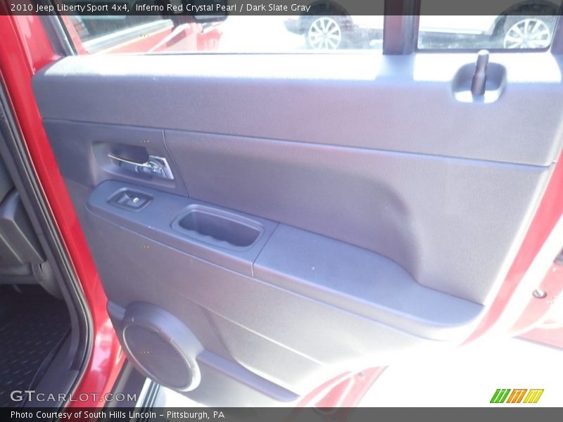 Inferno Red Crystal Pearl / Dark Slate Gray 2010 Jeep Liberty Sport 4x4