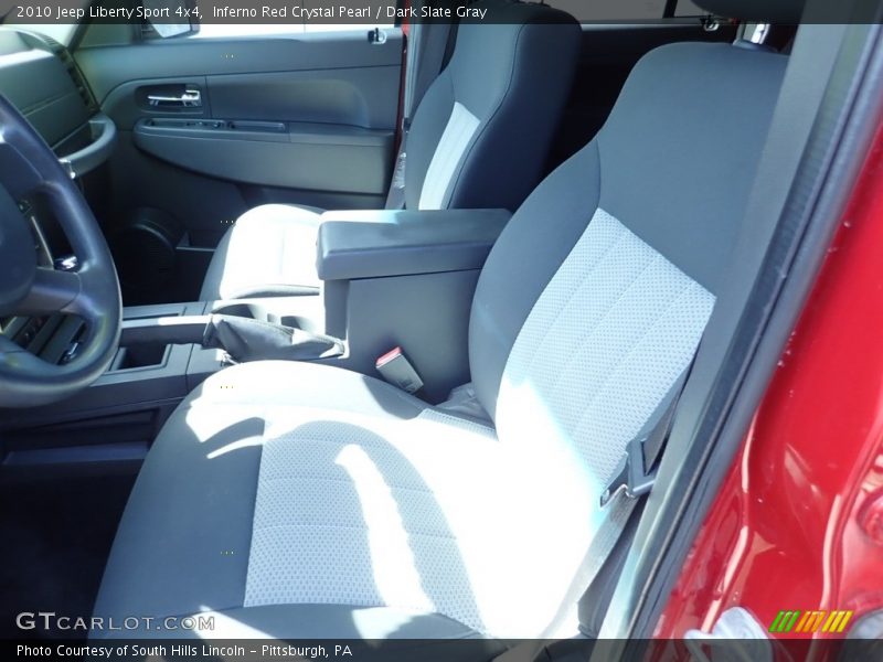 Inferno Red Crystal Pearl / Dark Slate Gray 2010 Jeep Liberty Sport 4x4