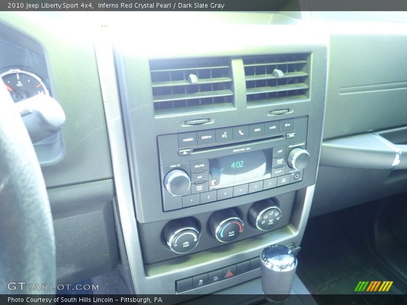 Inferno Red Crystal Pearl / Dark Slate Gray 2010 Jeep Liberty Sport 4x4