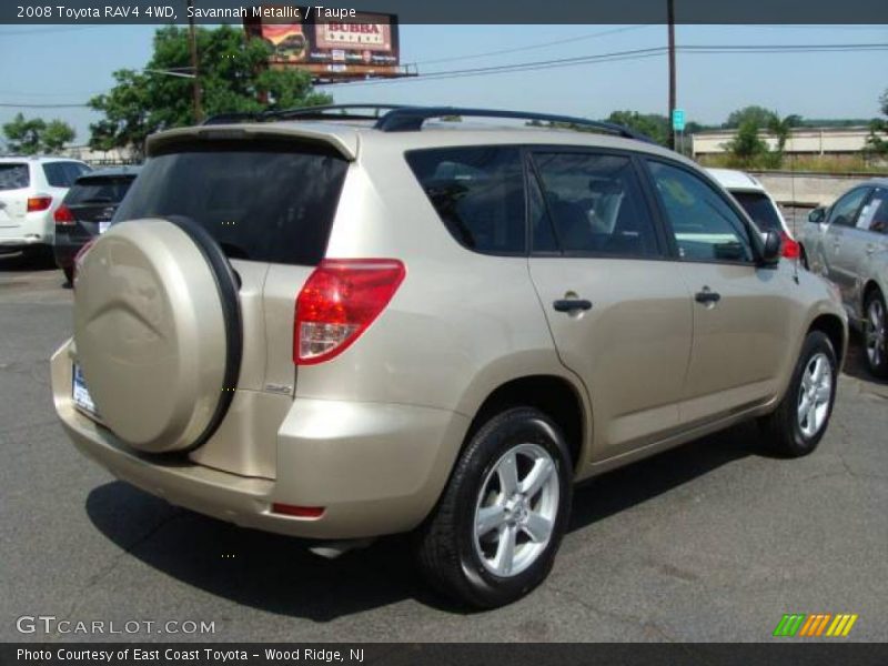 Savannah Metallic / Taupe 2008 Toyota RAV4 4WD