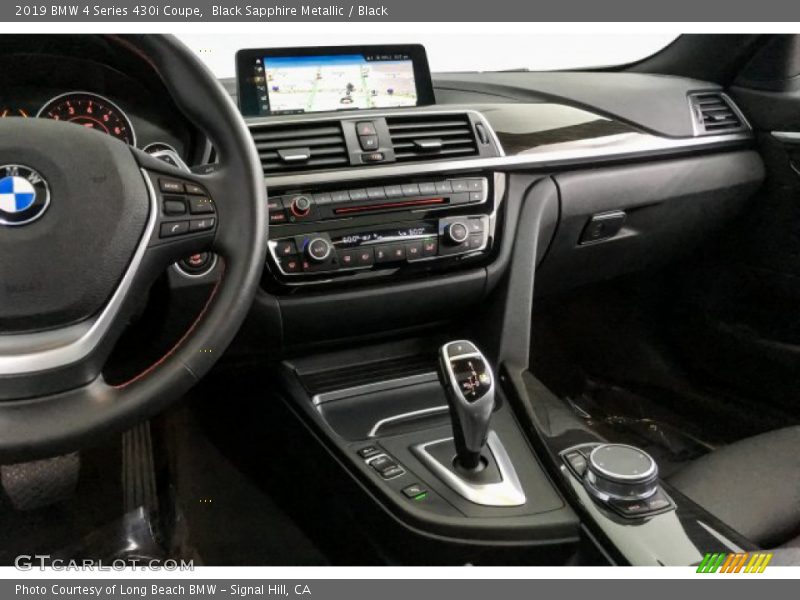 Black Sapphire Metallic / Black 2019 BMW 4 Series 430i Coupe