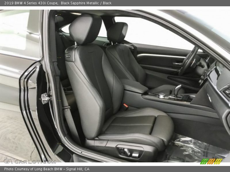 Black Sapphire Metallic / Black 2019 BMW 4 Series 430i Coupe