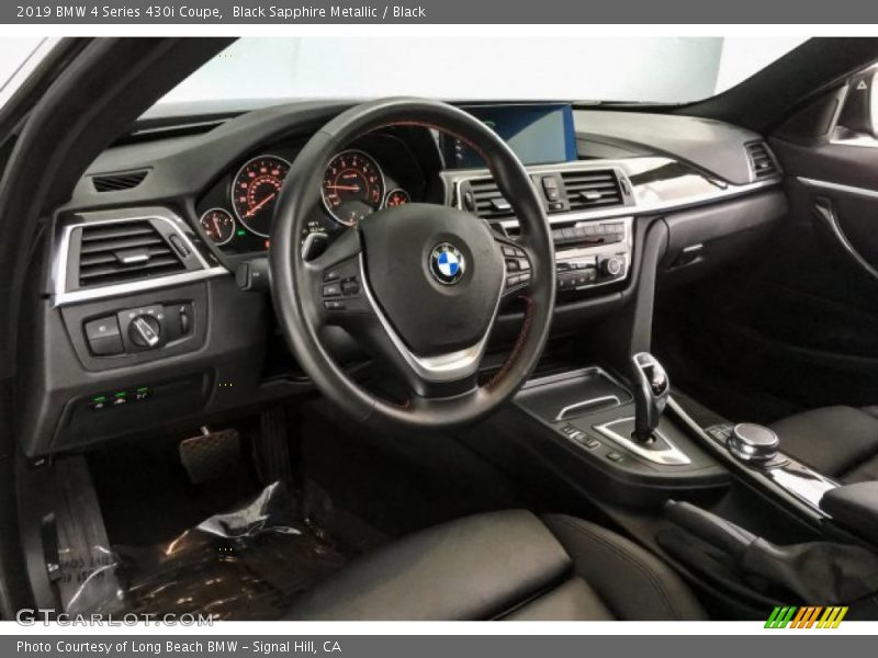 Black Sapphire Metallic / Black 2019 BMW 4 Series 430i Coupe