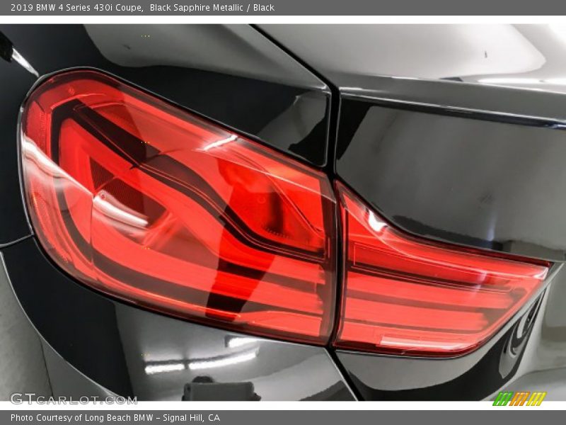 Black Sapphire Metallic / Black 2019 BMW 4 Series 430i Coupe