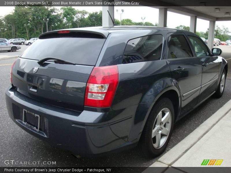 Steel Blue Metallic / Dark Slate Gray/Light Slate Gray 2008 Dodge Magnum SXT