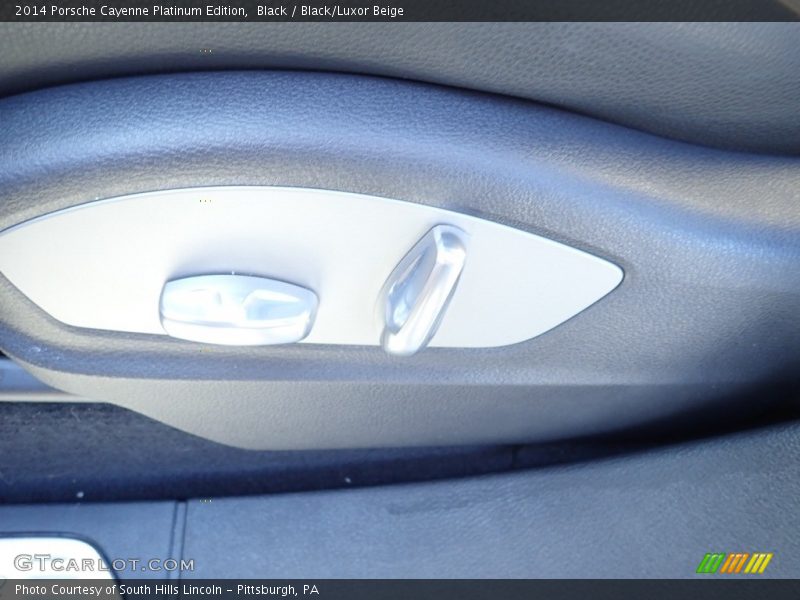 Black / Black/Luxor Beige 2014 Porsche Cayenne Platinum Edition