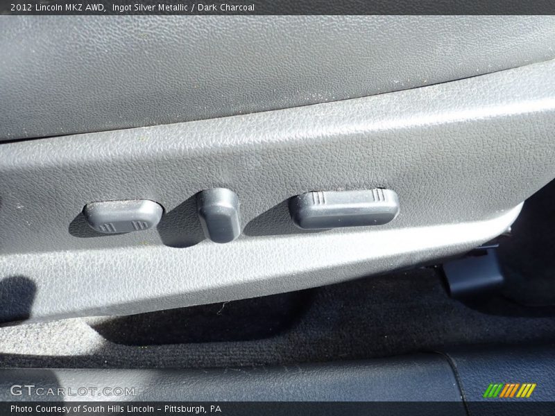 Ingot Silver Metallic / Dark Charcoal 2012 Lincoln MKZ AWD