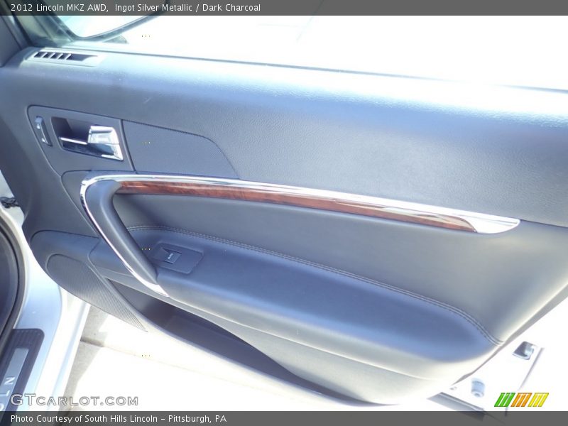 Ingot Silver Metallic / Dark Charcoal 2012 Lincoln MKZ AWD