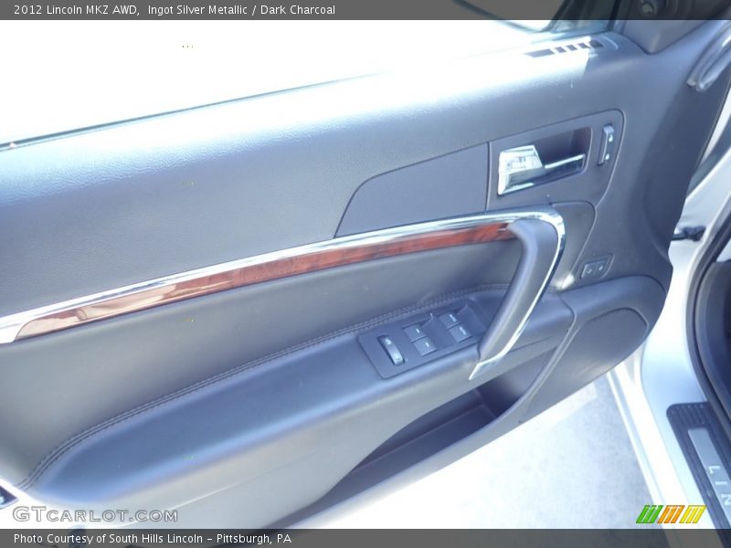 Ingot Silver Metallic / Dark Charcoal 2012 Lincoln MKZ AWD