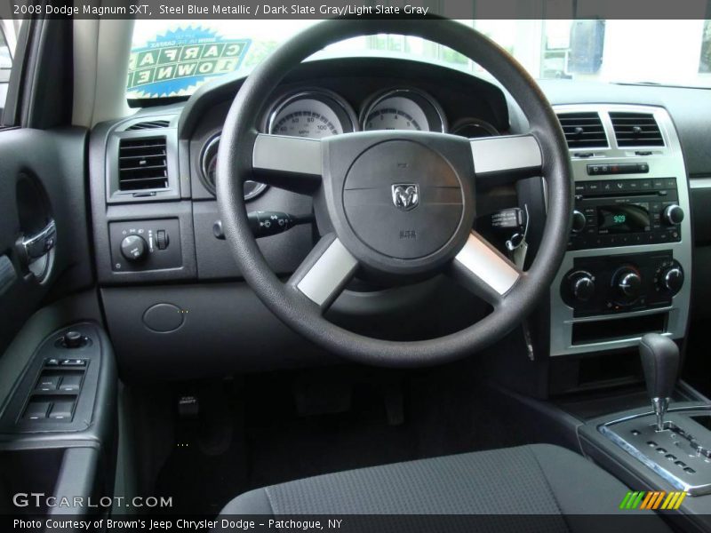 Steel Blue Metallic / Dark Slate Gray/Light Slate Gray 2008 Dodge Magnum SXT