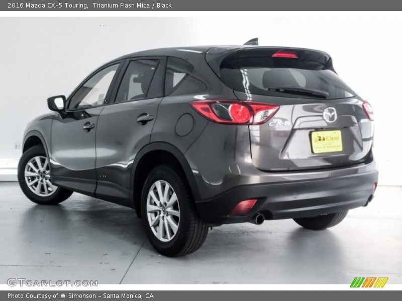 Titanium Flash Mica / Black 2016 Mazda CX-5 Touring