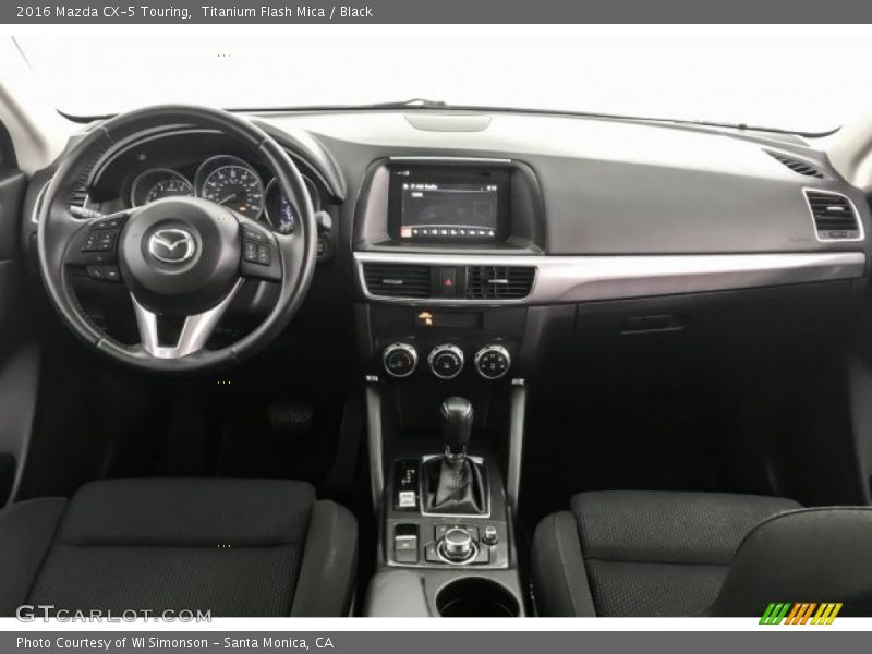 Titanium Flash Mica / Black 2016 Mazda CX-5 Touring