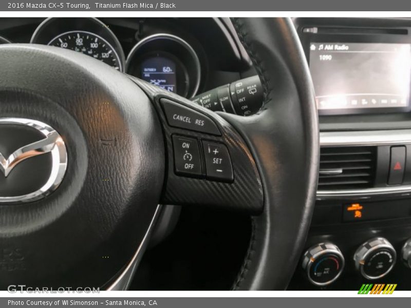 Titanium Flash Mica / Black 2016 Mazda CX-5 Touring