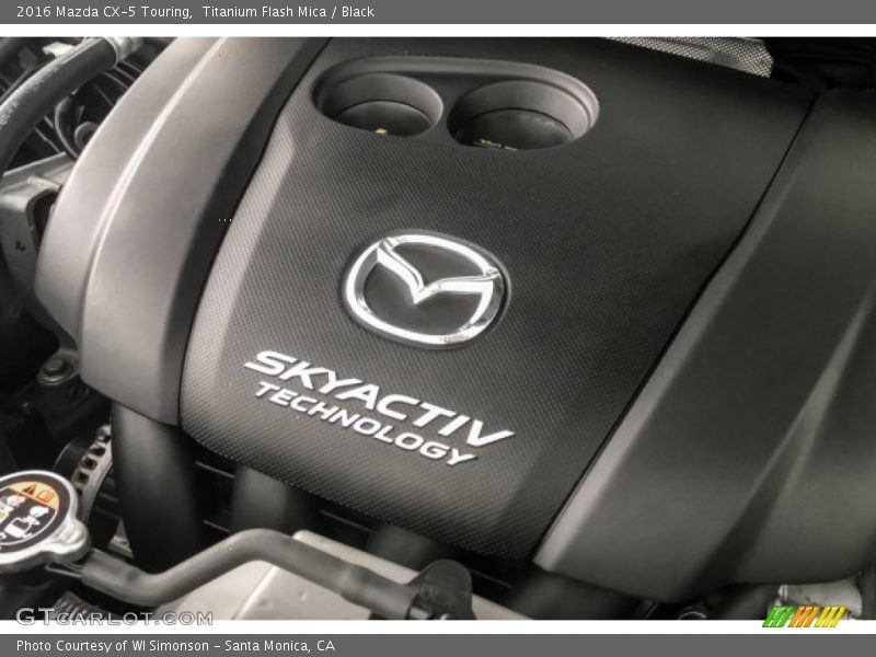Titanium Flash Mica / Black 2016 Mazda CX-5 Touring