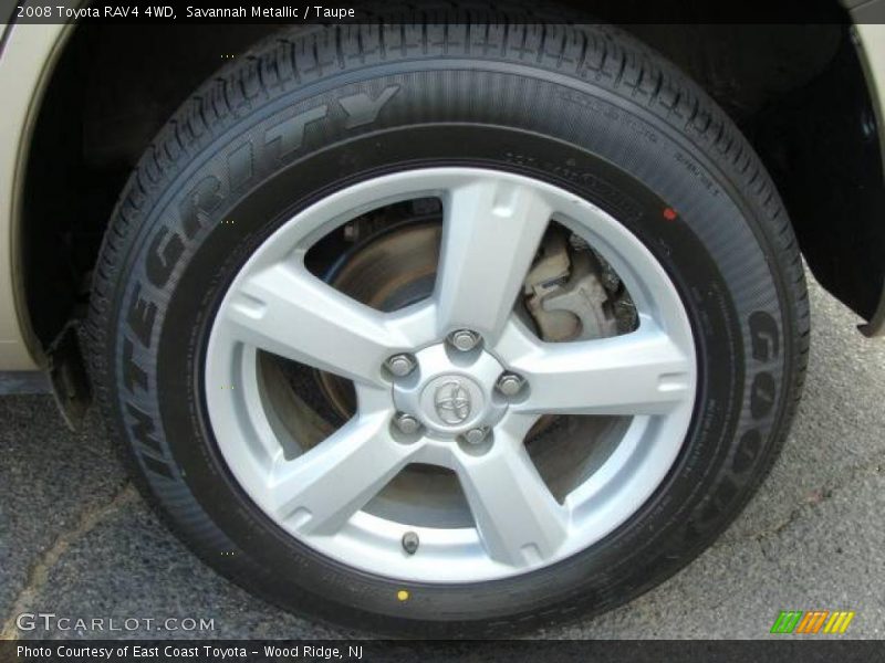 Savannah Metallic / Taupe 2008 Toyota RAV4 4WD