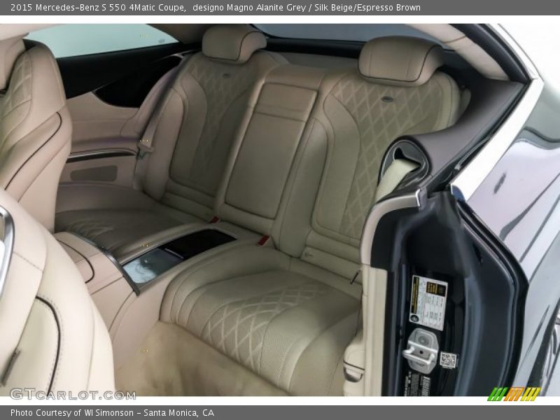 designo Magno Alanite Grey / Silk Beige/Espresso Brown 2015 Mercedes-Benz S 550 4Matic Coupe