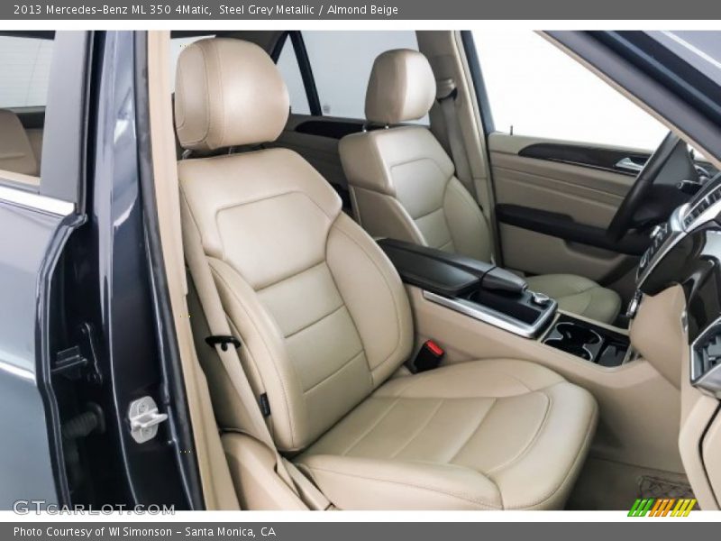 Steel Grey Metallic / Almond Beige 2013 Mercedes-Benz ML 350 4Matic
