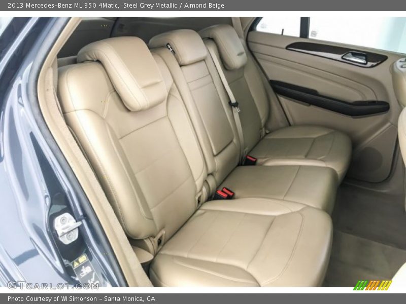 Steel Grey Metallic / Almond Beige 2013 Mercedes-Benz ML 350 4Matic