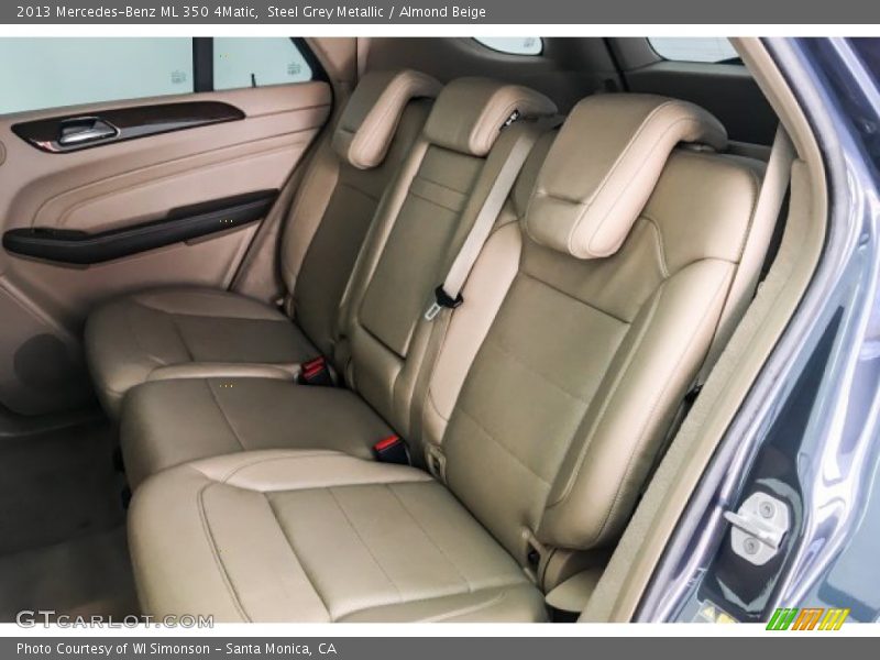 Steel Grey Metallic / Almond Beige 2013 Mercedes-Benz ML 350 4Matic